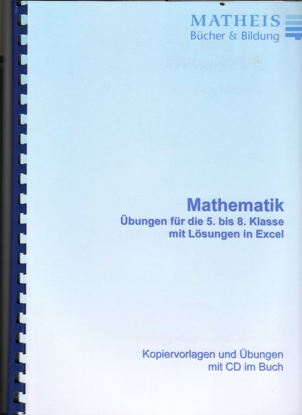 Mathematik Übungen für die 5 bis 8. Klasse E-Book